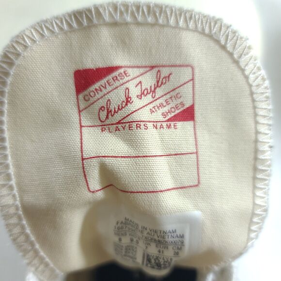 Converse Run Star Hike Platform High Top Chunky Canvas Sneakers Women 9.5 Men 8 - Picture 9 of 16